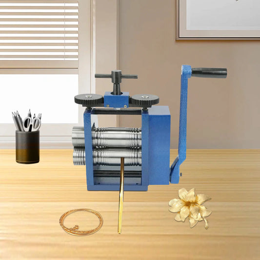 Manual Combination Rolling Mill Machine Jewelry Press Roller