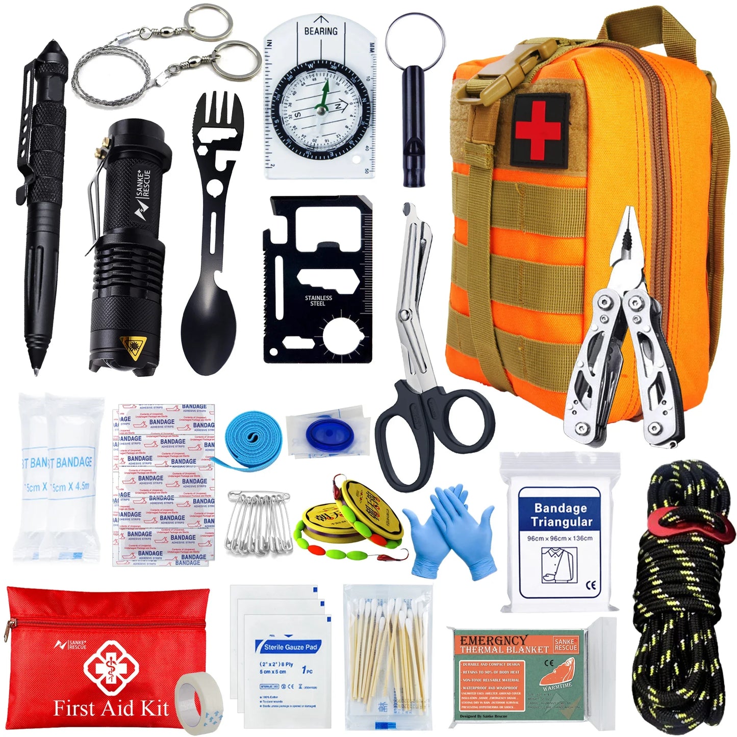 Tactical Survival First Aid Kit