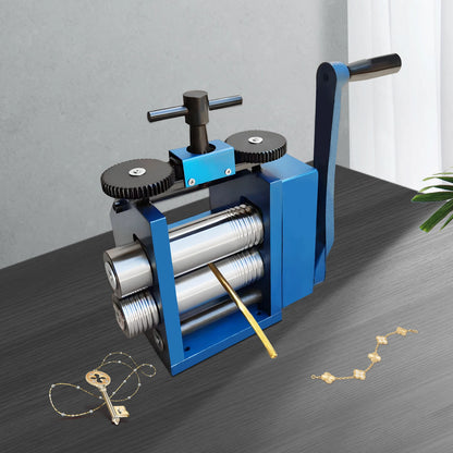 Manual Combination Rolling Mill Machine Jewelry Press Roller