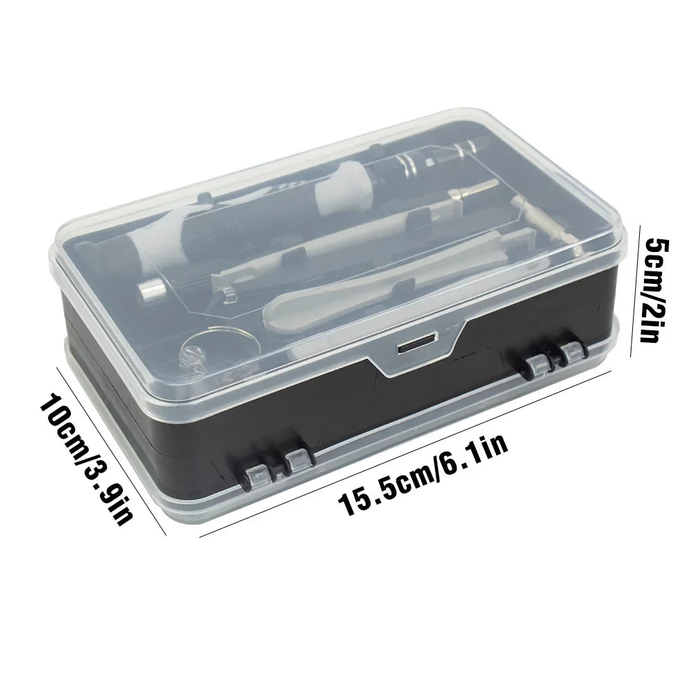 115-in-1 Precision Screwdriver & Electronics Repair Kit with Magnetic Bits, Extension Shaft, and Disassembly Tools