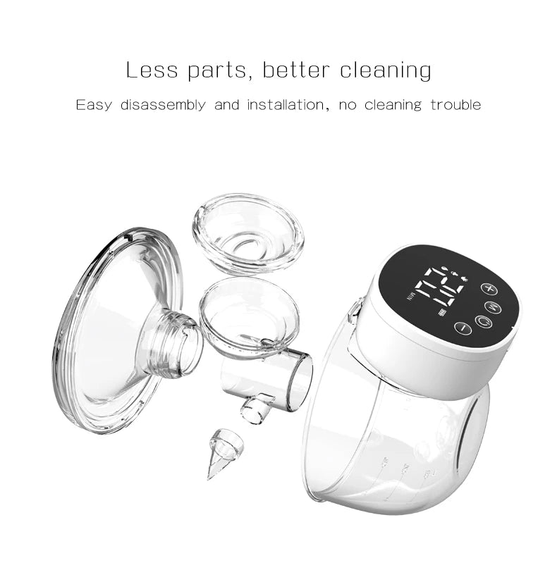 Wearable, Hands-Free & Fully Automatic Breast Pump