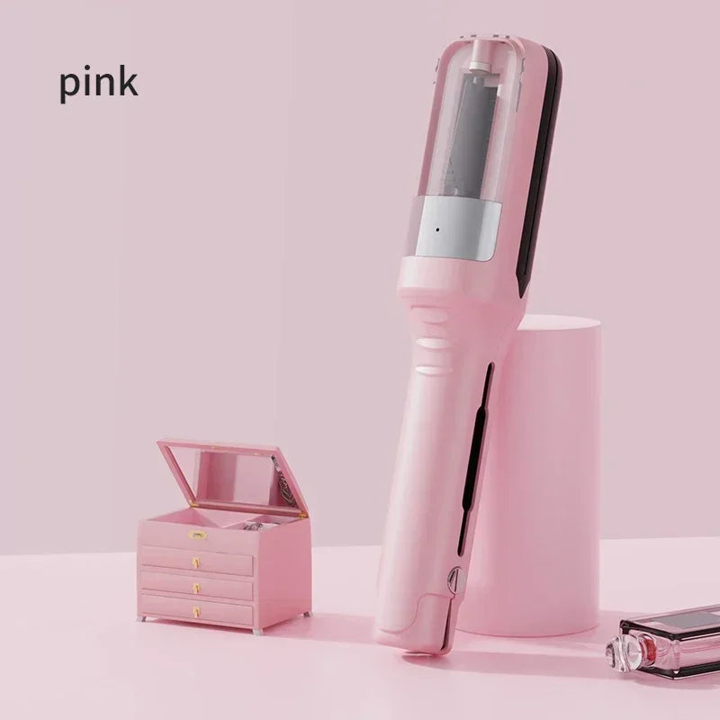 Rechargeable Electric Hair Clipper with Split-End Trimmer and Automatic Hair Care Function