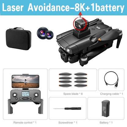 8k professional HD camera  WiFi/5G Brushless XIAOMI MIJIA V198 MAX GPS Drone Foldable Quadcopter