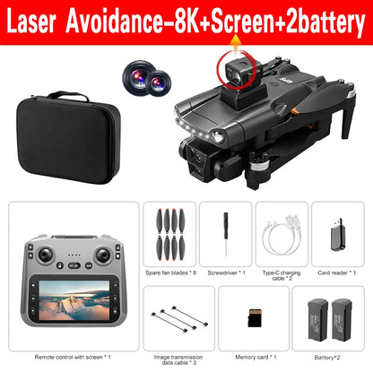 8k professional HD camera  WiFi/5G Brushless XIAOMI MIJIA V198 MAX GPS Drone Foldable Quadcopter