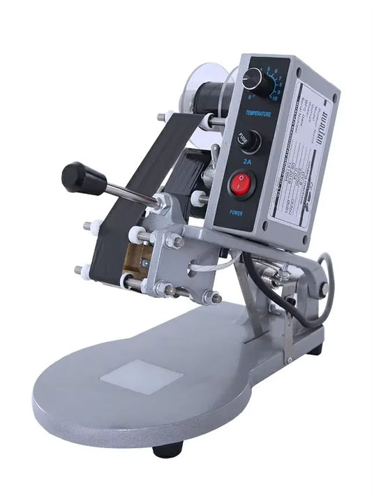 DY-8 Manual Expiry Date Printing Machine Hot Stamping Batch Coding Machine