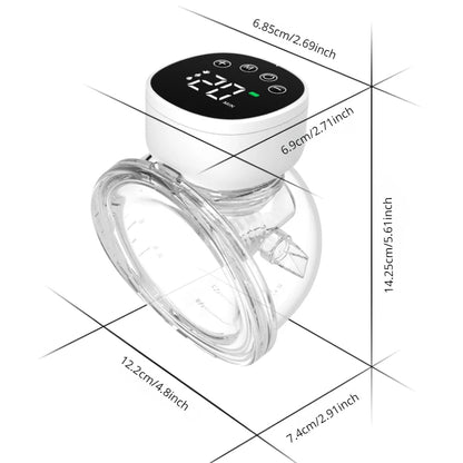 Wearable, Hands-Free & Fully Automatic Breast Pump