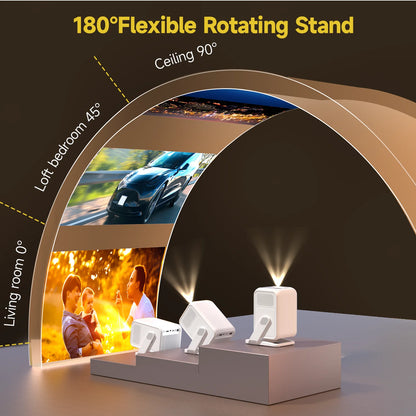 Magcubic HY310X Smart 4K Projector with Auto Focus and Built-in HiFi Speaker