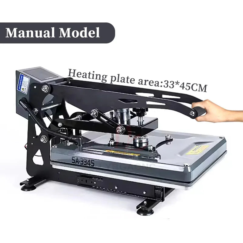 Semi-Automatic Heat Press Transfer & T-Shirt Hot Stamping Machine