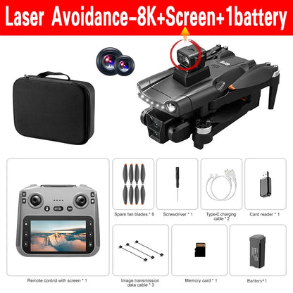 8k professional HD camera  WiFi/5G Brushless XIAOMI MIJIA V198 MAX GPS Drone Foldable Quadcopter