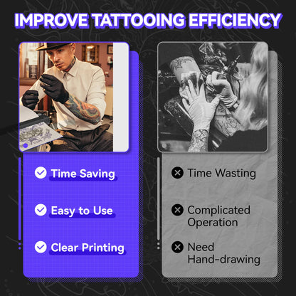 PeriPage P90 Wireless Tattoo Stencil Printer