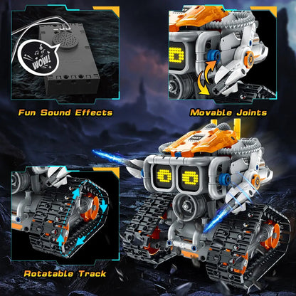 HOGOKIDS 3-in-1 Expression Robot Building Kit