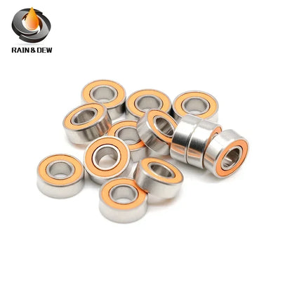 5PCS SMR115 2RS CB Hybrid Ceramic Bearings – 5x11x4mm ABEC-7 for High-Speed Reels & RC Racing