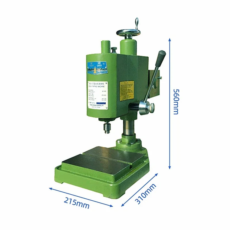 SWJ-3/3A Desktop Tapping & Drilling Machine with 4-Speed or Variable Speed Options