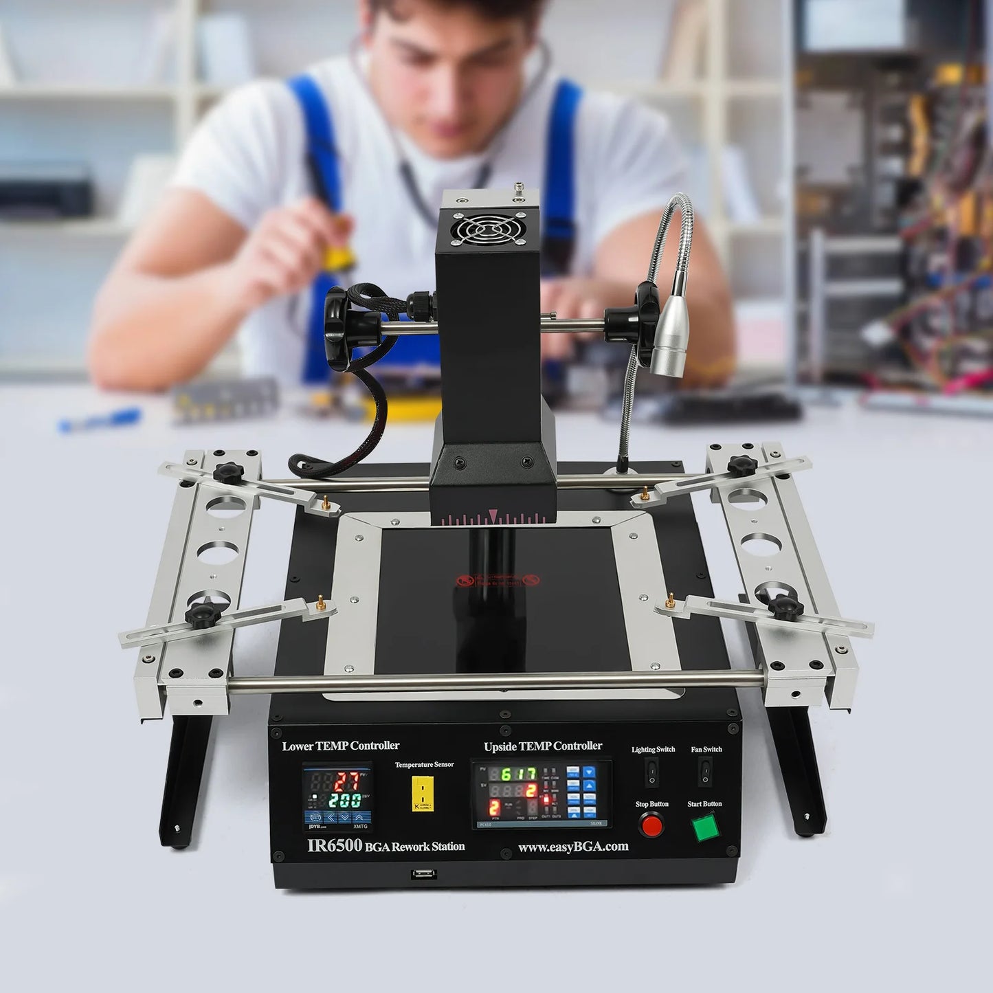 IR6500 BGA Rework Station Infrared Solder Welder System