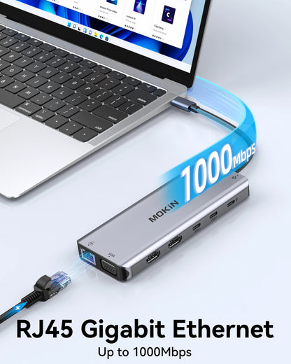 MOKiN USB-C Hub Adapter