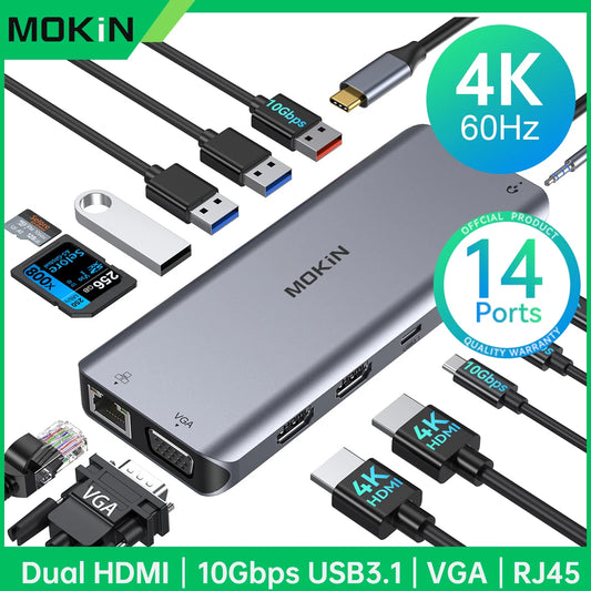 MOKiN USB-C Hub Adapter