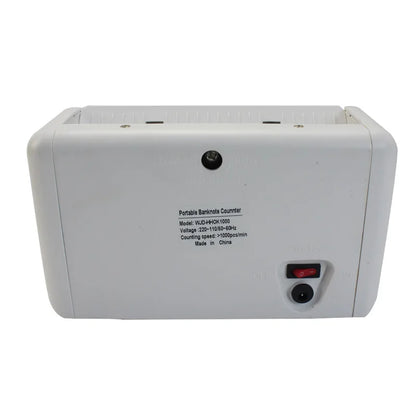 K-1000 Portable Money Counter with UV/MG Detection and Rechargeable Battery