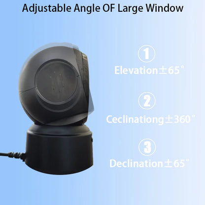 Omnidirectional 1D/2D QR Desktop Barcode Scanner