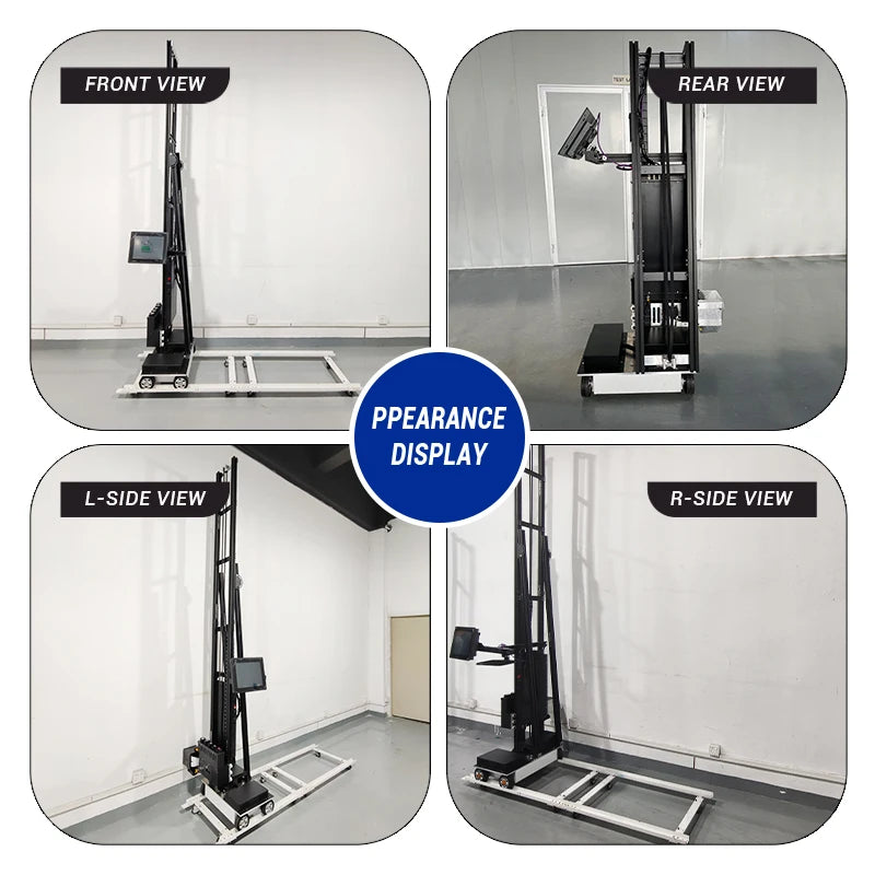 Vertical 3D Wall Printing Machine