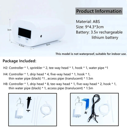 Intelligent Automatic Watering Pump Irrigation Device