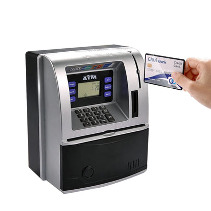 Super Real Estate Voice ATM Piggy Bank with Card, PIN, and Real Cash Deposit Feature