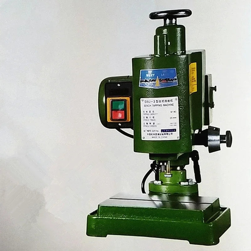 SWJ-3/3A Desktop Tapping & Drilling Machine with 4-Speed or Variable Speed Options