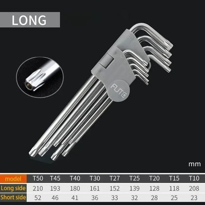 FUTE 9PCS Hex & Allen Wrench Set
