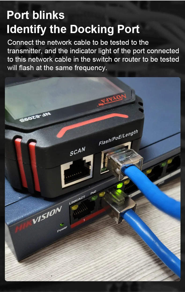 NOYAFA NF-8209S Network Cable Tracker