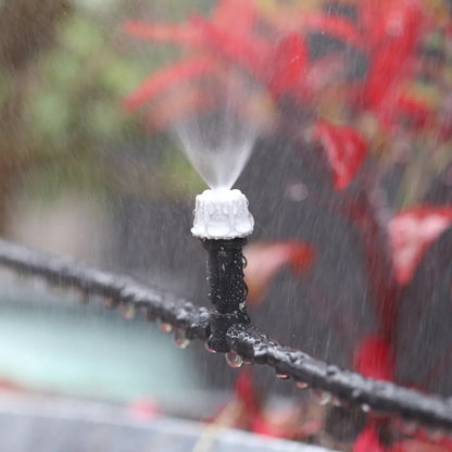 5–50M 45W Pump Self-Priming Irrigation System Garden Spray Cooling Kit.