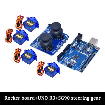 SG90 MG90S 4 Dof Unassembly Acrylic Mechanical Robot Manipulator Claw Kit