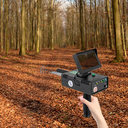 Professional High-Precision Metal Detector with Remote Guidance & LED Display