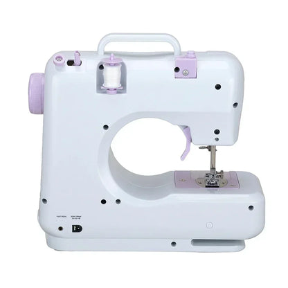 Compact Mini Sewing Machine With 12 Built-In Stitches