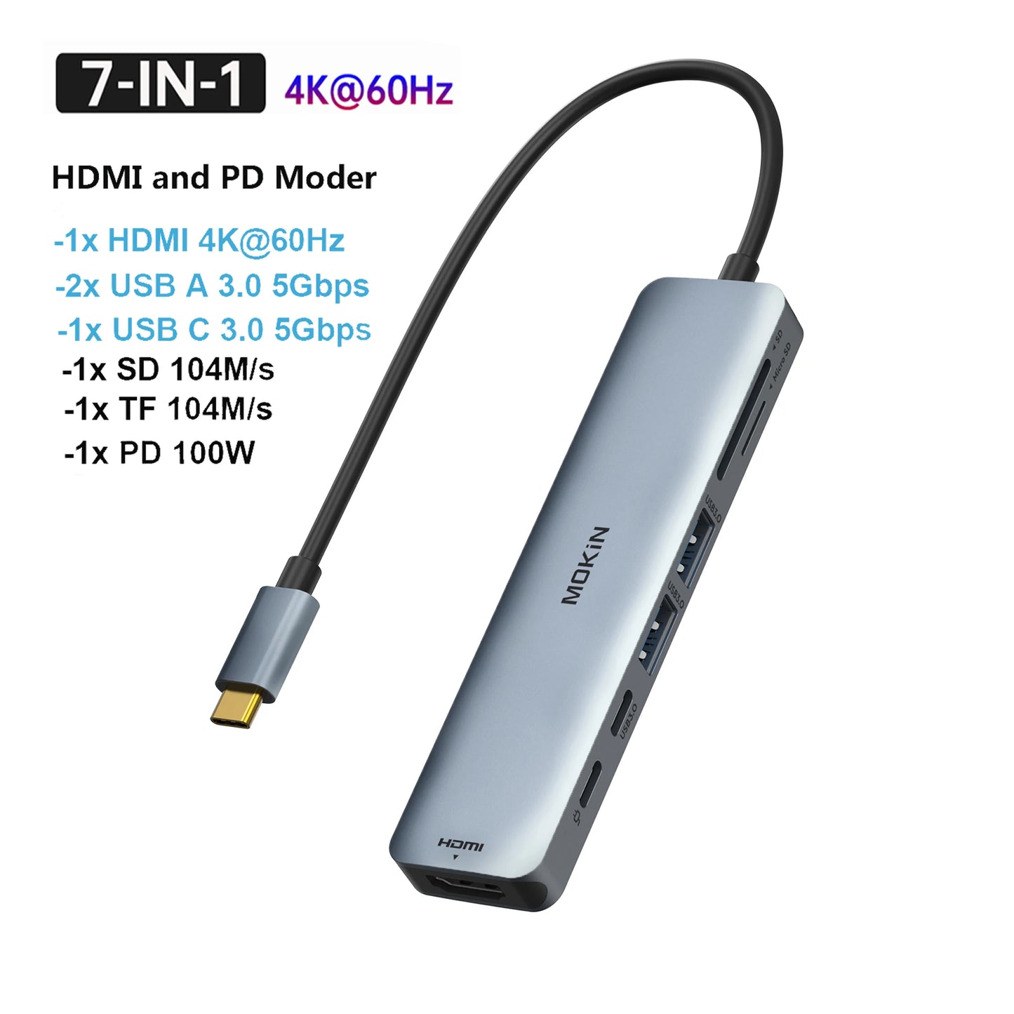 MOKiN USB-C Hub Adapter