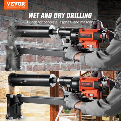 3200W 750RPM Wet/Dry Diamond Core Drill Machine