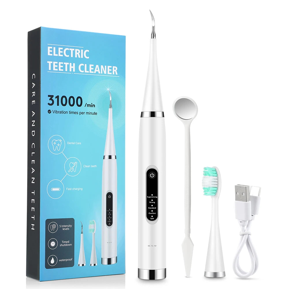 Ultrasonic Tooth Cleaner & Electric Whitening Scaler
