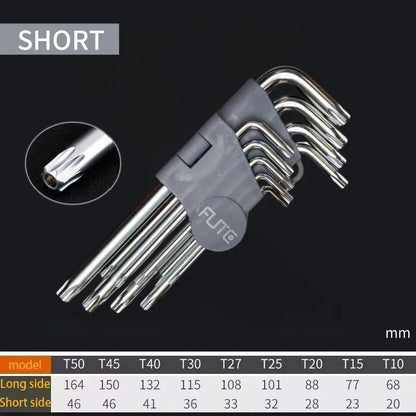 FUTE 9PCS Hex & Allen Wrench Set