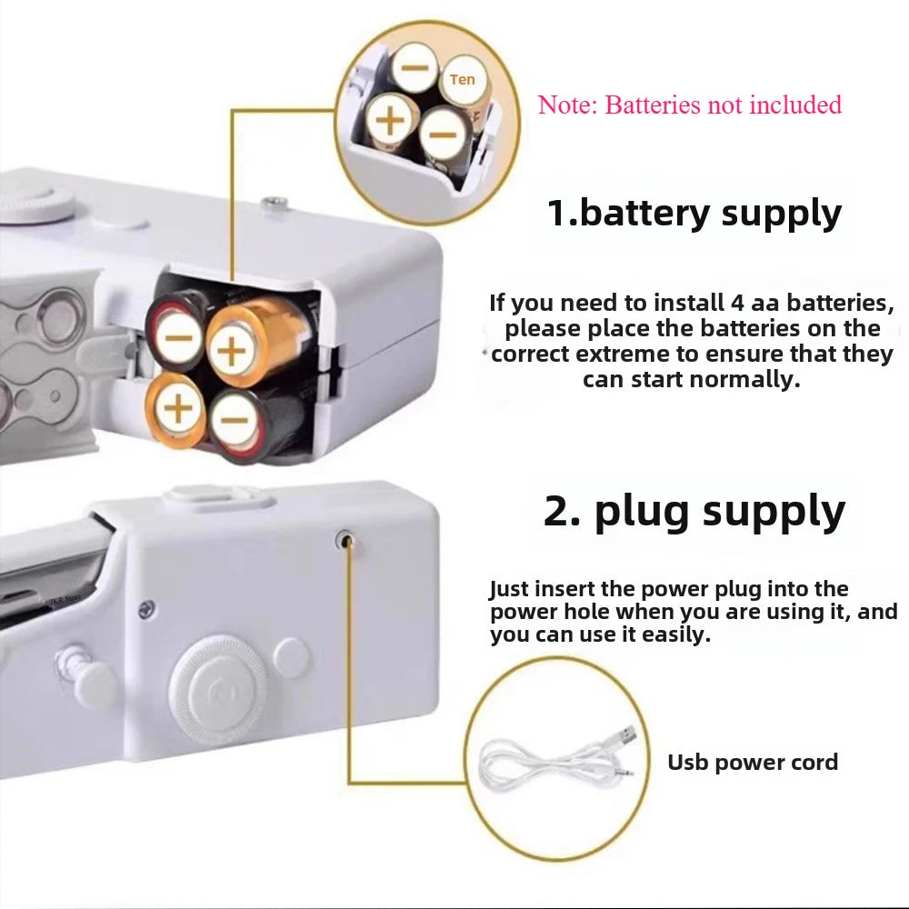 Portable Electric Handheld Sewing Machine