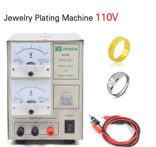 Jewelry Craft Gold Plating Machine Kit