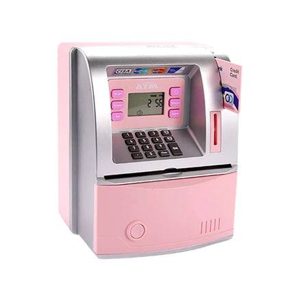 Super Real Estate Voice ATM Piggy Bank with Card, PIN, and Real Cash Deposit Feature