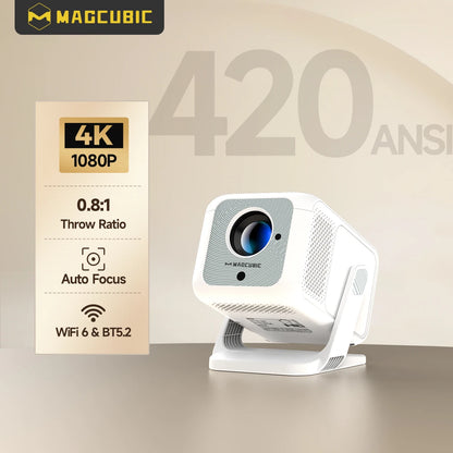Magcubic HY310X Smart 4K Projector with Auto Focus and Built-in HiFi Speaker