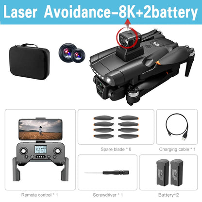 8k professional HD camera  WiFi/5G Brushless XIAOMI MIJIA V198 MAX GPS Drone Foldable Quadcopter