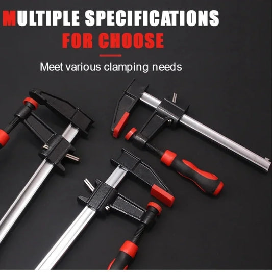 Heavy-Duty Holding Power FUTE Adjustable F Clamps