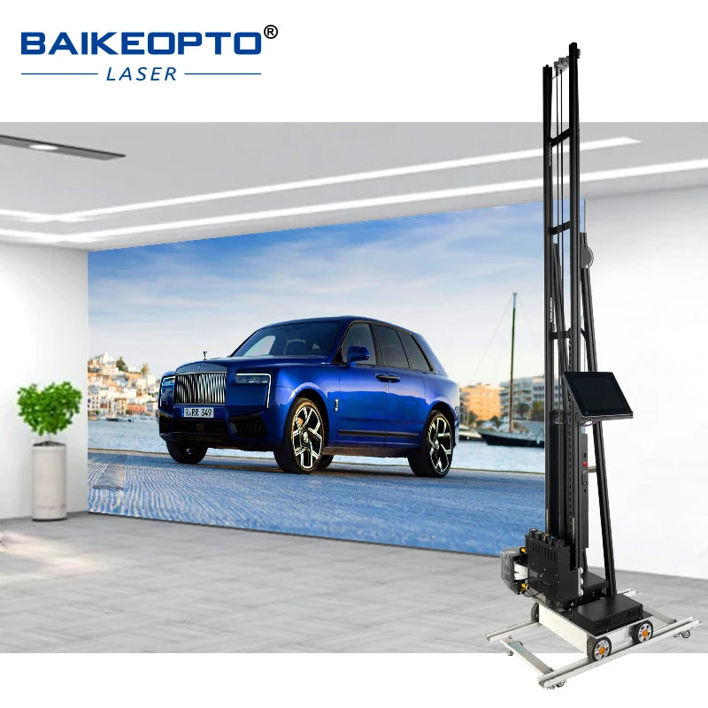 Vertical 3D Wall Printing Machine