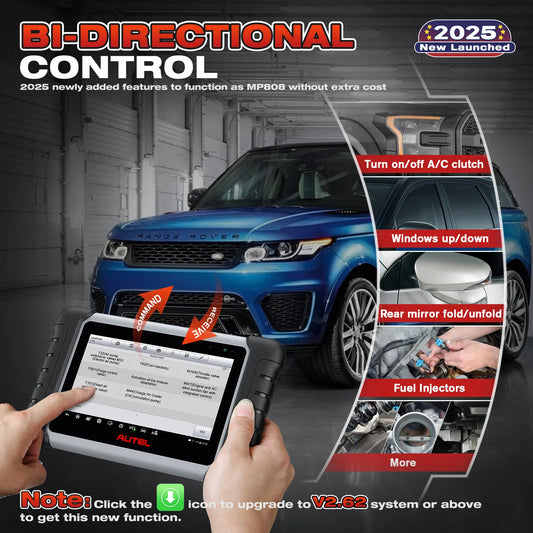 Car Scanner Bi-directional control All System Diagnostic Tool and wireless Bluetooth no guess work, save time and money