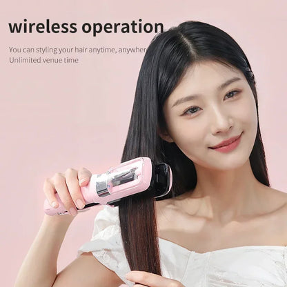 Rechargeable Electric Hair Clipper with Split-End Trimmer and Automatic Hair Care Function