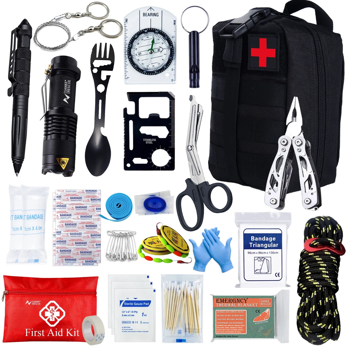 Tactical Survival First Aid Kit