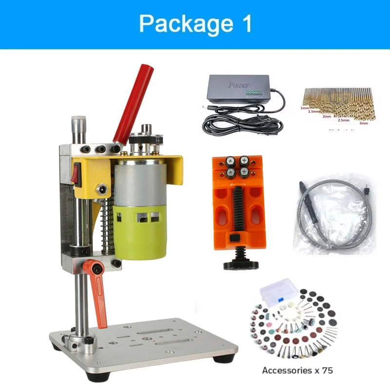 Multifunctional Mini Bench Drill & Milling Machine