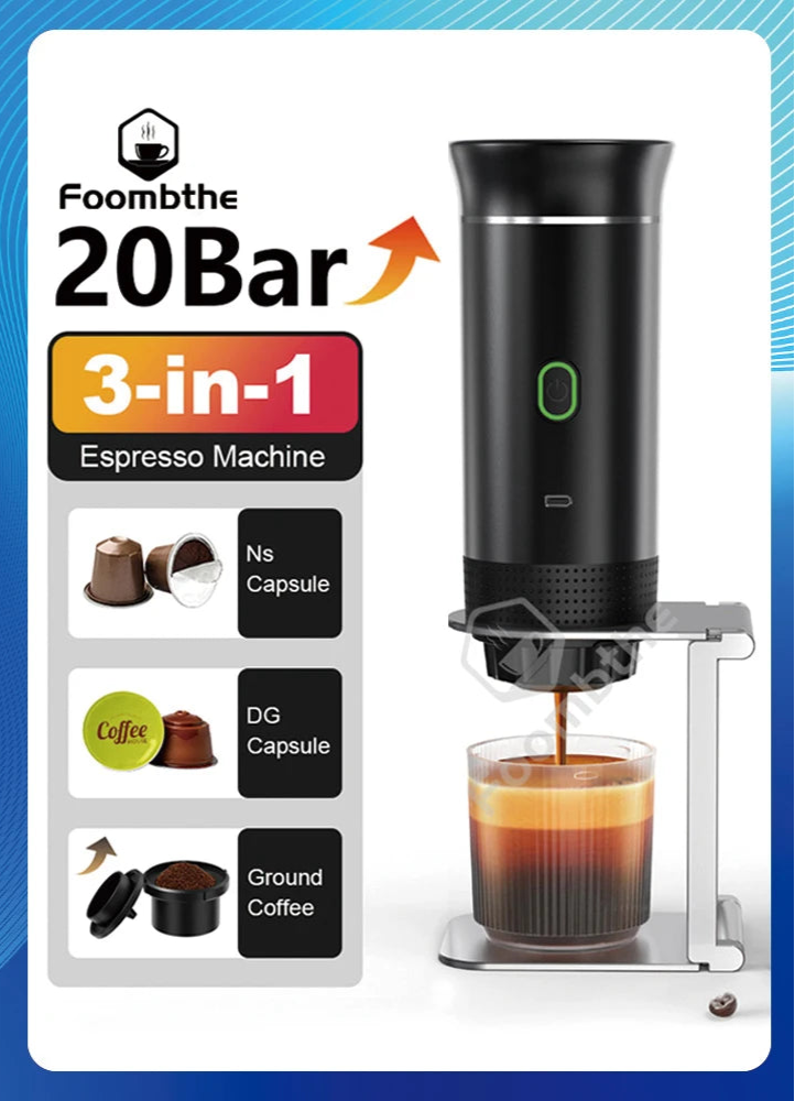 Wireless Electric Portable Espresso Coffee Machine