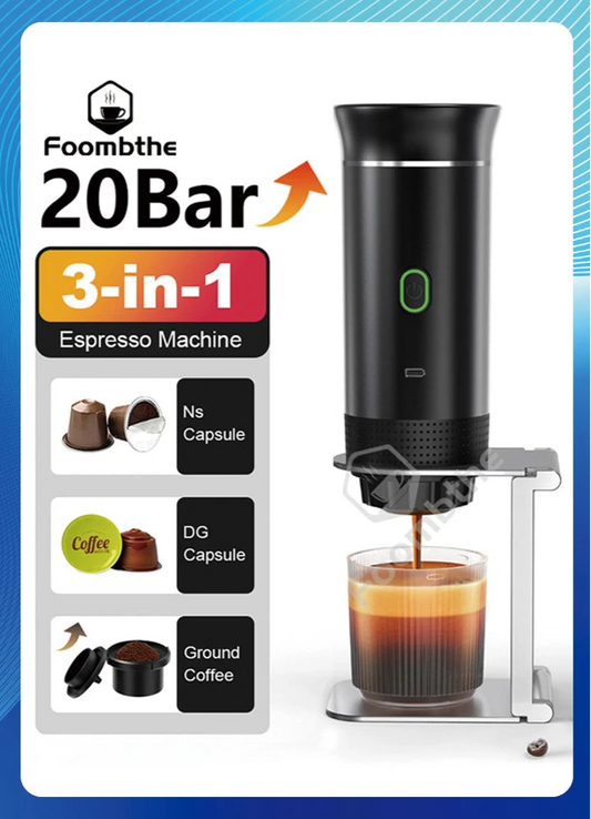 Wireless Electric Portable Espresso Coffee Machine