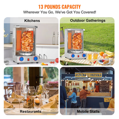 VEVOR Gas Shawarma Grill Machine